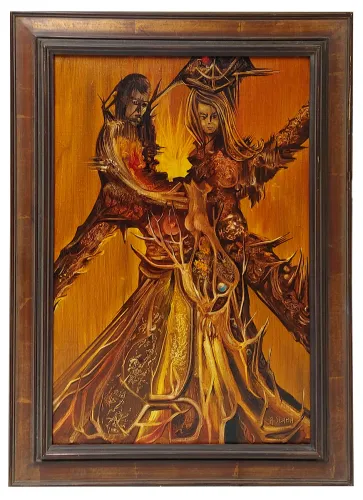 Kunstwerken van de Luikse kunstenaar André Slama kopen
